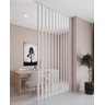 Brise (breeze) Divisor de Ambientes Modular 274x6,5cm 01 Unid. - Branco Tx - 1