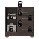 Ver imagem 3 de Cômoda Montevideu Café Touch com Pés - Demóbile