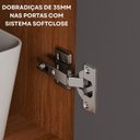 Ver imagem 7 de Armários Multiuso para Área de Serviço 3 Peças com 6 Portas Divina