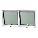 Ver imagem 1 de Janela de Alumínio Maxim-ar 2 Seções 60x120cm Vidro Mini Boreal Confort Brimak