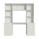 Ver imagem 7 de Mesa de Costura com Estante e 2 Portas para Ateliê 180cm Multimóveis MP6112 Branco