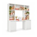 Ver imagem 2 de Mesa de Costura com Estante e 2 Portas para Ateliê 180cm Multimóveis MP6112 Branco