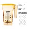 Jarra Blendtec Fourside 2,2l para Liquidificadores Comerciais (amarelo) - 5