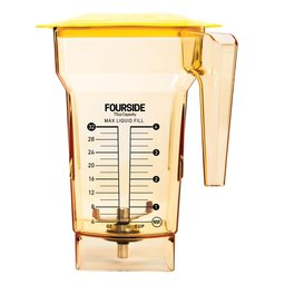Jarra Blendtec Fourside 2,2l para Liquidificadores Comerciais (amarelo) - 1