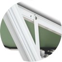 Ver imagem 3 de Janela de Alumínio Maxim-ar com Bandeira 80x120cm Vidro Mini Boreal Confort Brimak
