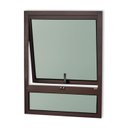 Ver imagem 1 de Janela de Alumínio Maxim-ar com Bandeira 80x60cm Vidro Mini Boreal Confort Brimak