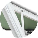 Ver imagem 3 de Janela de Alumínio Maxim-ar com Bandeira 80x60cm Vidro Mini Boreal Confort Brimak