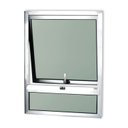 Ver imagem 1 de Janela de Alumínio Maxim-ar com Bandeira 80x80cm Vidro Mini Boreal Confort Brimak