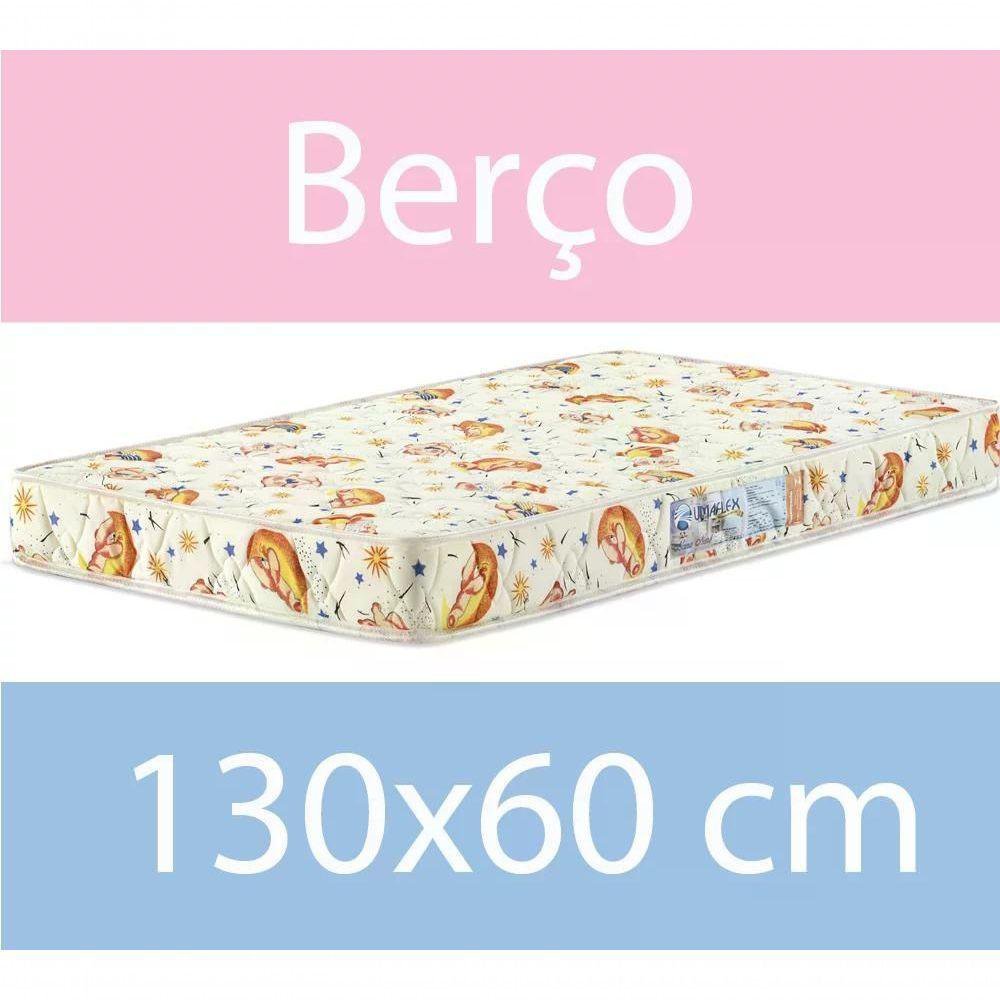 Colchão Berço UMAFLEX Infantil Para Nana Nene 130x60 Umaflex - 3