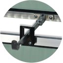 Ver imagem 3 de Janela de Alumínio Maxim-Ar 2 Seções 60x120cm Vidro Mini Boreal Plus Brimak Preto