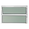 Janela de Alumínio Basculante 50x50cm Vidro Mini Boreal Master Brimak - 1