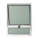 Ver imagem 1 de Janela de Alumínio Maxim-ar com Bandeira 80x60cm Vidro Mini Boreal Plus Brimak