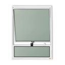 Ver imagem 1 de Janela de Alumínio Maxim-ar com Bandeira 80x60cm Vidro Mini Boreal Plus Brimak