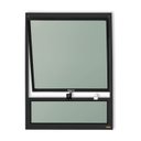 Ver imagem 1 de Janela de Alumínio Maxim-ar com Bandeira 80x60cm Vidro Mini Boreal Plus Brimak