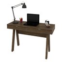 Ver imagem 5 de Mesa Escrivaninha para Escritório Home Office ME4128 MDP Nogal - Gran Belo
