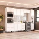 Ver imagem 1 de Cozinha Compacta 250092 5 Peças Amara Branco Politorno Móveis
