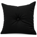 Ver imagem 1 de Almofadas com Botão para Sofás e Camas Decorativas un. Diversas Cores Macias:Preto