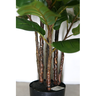 Arvore Planta 3 Hastes Ficus Lyrata Artificial Realista Permanente Decor - 4