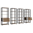 Ver imagem 6 de Guarda-roupa Closet Modulado 4 Gavetas 18 Prateleiras 258cm Valencia Madesa