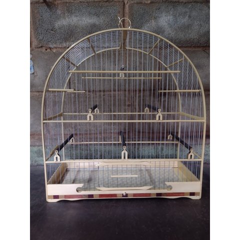 Gaiola Arame Luxo Nº 5 Curió Bicudo Azulão Canário Coleiro