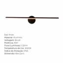 Ver imagem 6 de Arandela 80cm Linear 16w Led 3000k Bivolt Moderna Bivolt