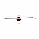 Ver imagem 4 de Arandela 80cm Linear 16w Led 3000k Bivolt Moderna Bivolt