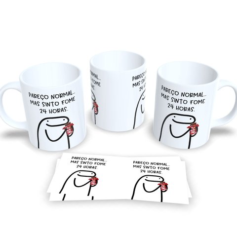 Caneca Divertida Flork com Frase Sincera – Humor do Dia