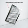 Mini Churrasqueira Portátil em Inox Reforçada Compacta - 4