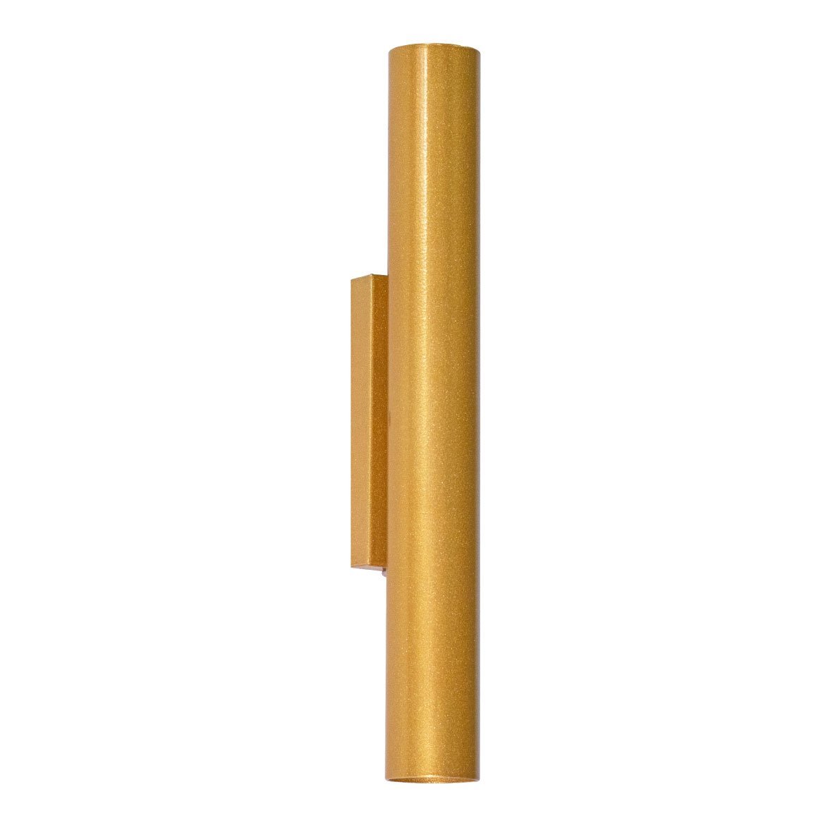Arandela Tubo Cilindro 30cm 2 Fachos Dourada P/ 2 Mr11 St2773 - 8