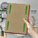 Ver imagem 4 de Interjeições Brasileiras - Quadro ou placa decorativa com 5 peças - 15mm - Quadro decorativo (Borda 