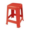 Ver imagem 6 de Kit 4 Banqueta Plástica Multiuso para Praia Piscina Coragem