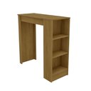 Ver imagem 7 de Balcão Bancada Cozinha Ilha Gourmet Americana 90cm 2 Prateleiras Marrom - Mademovel