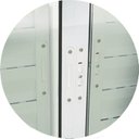 Ver imagem 2 de Janela Janela Veneziana Confort 3 Folhas Vidro Liso 100cm X 150cm Brimak