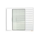 Ver imagem 1 de Janela de Aluminio Veneziana de Correr 100x150cm 3 Folhas com Vidro Liso Confort Brimak