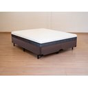 Ver imagem 2 de Cama Box Queen Size Bipartida Serenelife - Corano Marrom