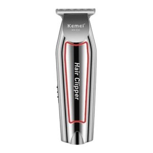Maquina Corta Cabelo Kemei Acabamento Km-032 Lâmina Titânio