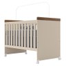 Berço Mini Cama Lívia Carvalho Off White - Canaã - 1