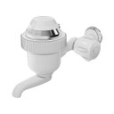 Ver imagem 1 de Torneira Elétrica Branca 1/4 de Volta Parede Sintex 220w