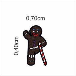 Tapete Capacho Biscoito no Formato 70x40 Cm Marrom. - 2