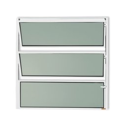 Janela de Alumínio Basculante 60x60cm Vidro Mini Boreal Master Brimak - 1
