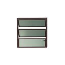 Ver imagem 1 de Janela de Alumínio Basculante 60x80cm Vidro Mini Boreal Plus Brimak