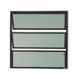 Janela de Alumínio Basculante 60x60cm Vidro Mini Boreal Master Brimak - 1