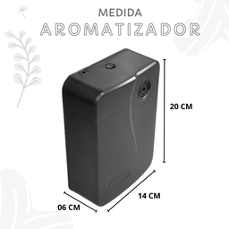 Aromatizador Névoa Nano Partículas 300k Preto Scenta - 6