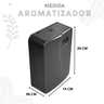 Aromatizador Névoa Nano Partículas 300k Preto Scenta - 6