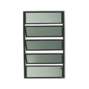 Ver imagem 1 de Janela de Alumínio Basculante 100x60cm Vidro Mini Boreal Plus Brimak