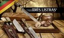 Ver imagem 7 de Faca Gaúcha Churrasco Três Listras Original Full Tang 9 pol Madeira