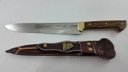 Ver imagem 3 de Faca Gaúcha Churrasco Três Listras Original Full Tang 9 pol Madeira