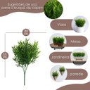Ver imagem 2 de 18 Plantas Artificiais em Buquê Modelos Variados para Enfeite e Decoração