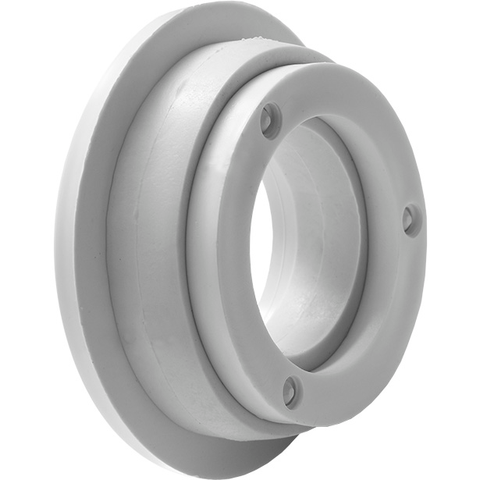 Espude Branco C/ Parafuso P/ Tubo Ligacao 290412 - Blukit