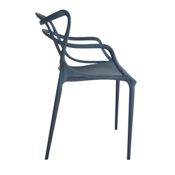 Cadeira Allegra Azul Petróleo - Kit com 4 - 3